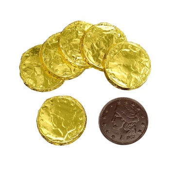 allergy friendly chocolate coins