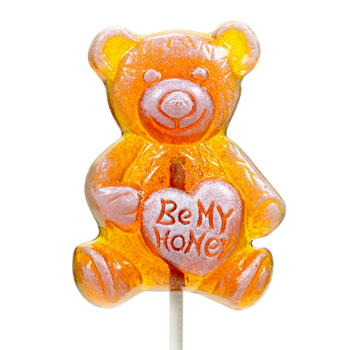 teddy bear lollipop